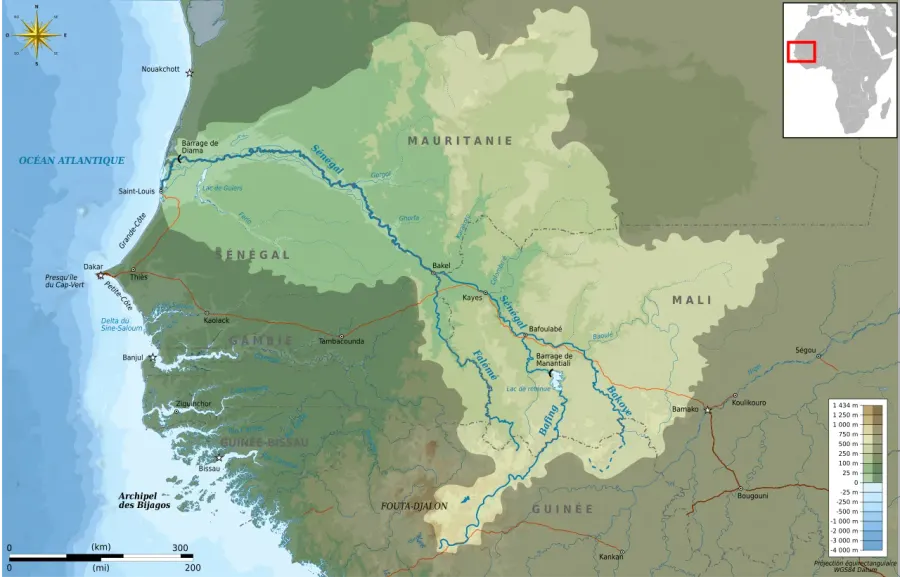 The Gorgol River card