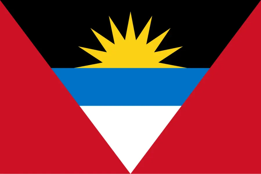 The Antigua and Barbuda national football team card