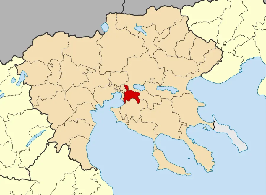 La carte Dème de Pyléa-Chortiátis
