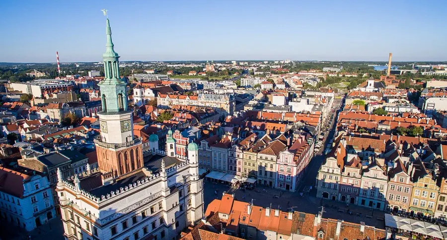 La carte Poznań