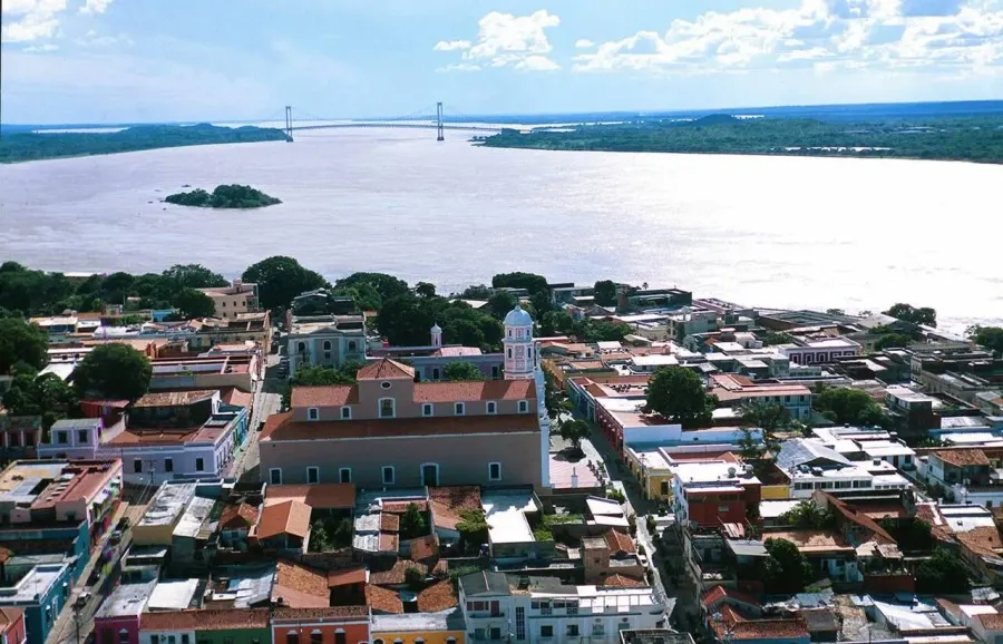 La carte Ciudad Bolívar