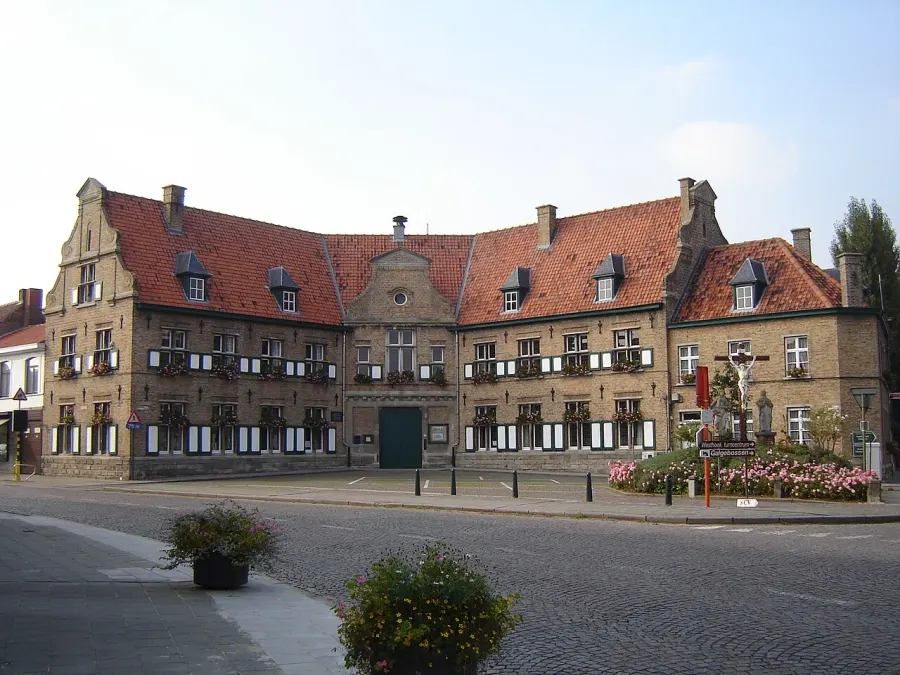 La carte Vlamertinge