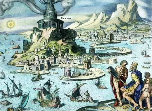 La carte Île de Pharos