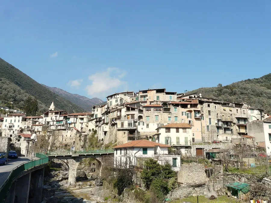 La carte Rocchetta Nervina