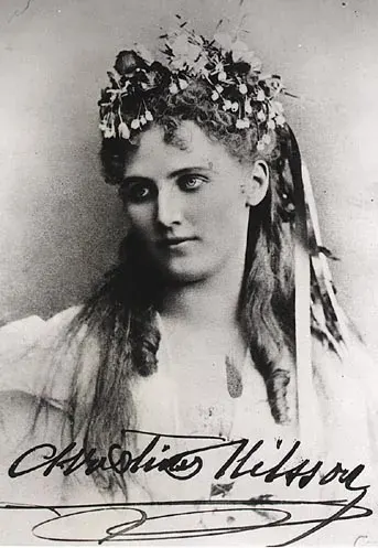 The Christina Nilsson card