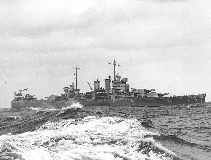 The USS Wichita card