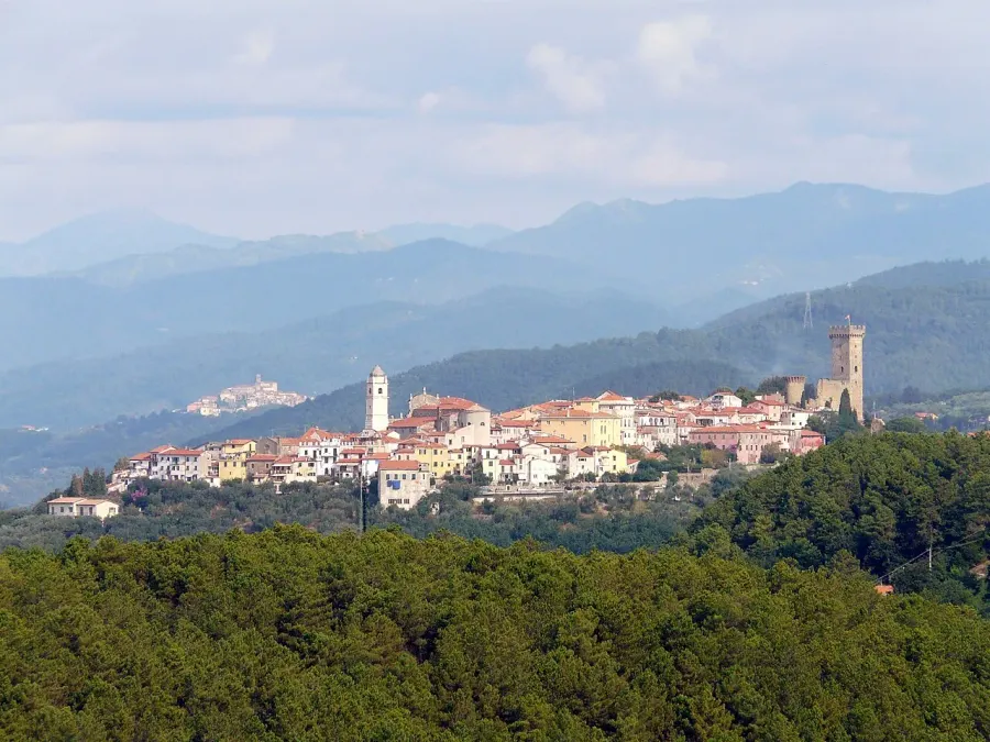 La carte Castelnuovo Magra