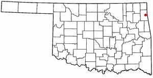 The Sycamore, Delaware County, Oklahoma card