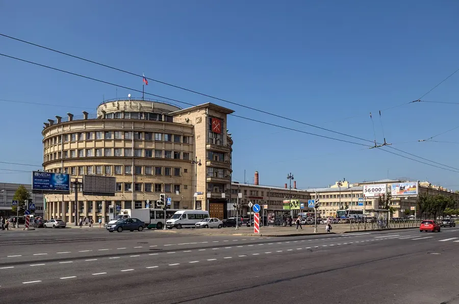La carte District Moskovski