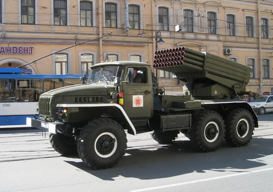 La carte BM-21 Grad
