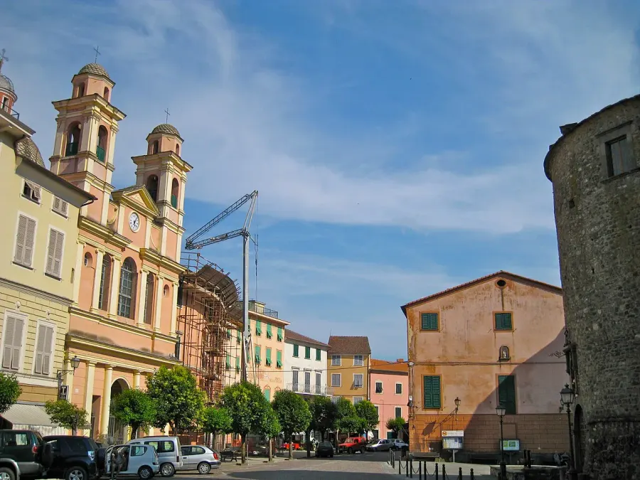La carte Varese Ligure
