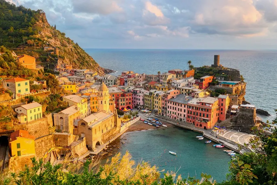 The Vernazza card