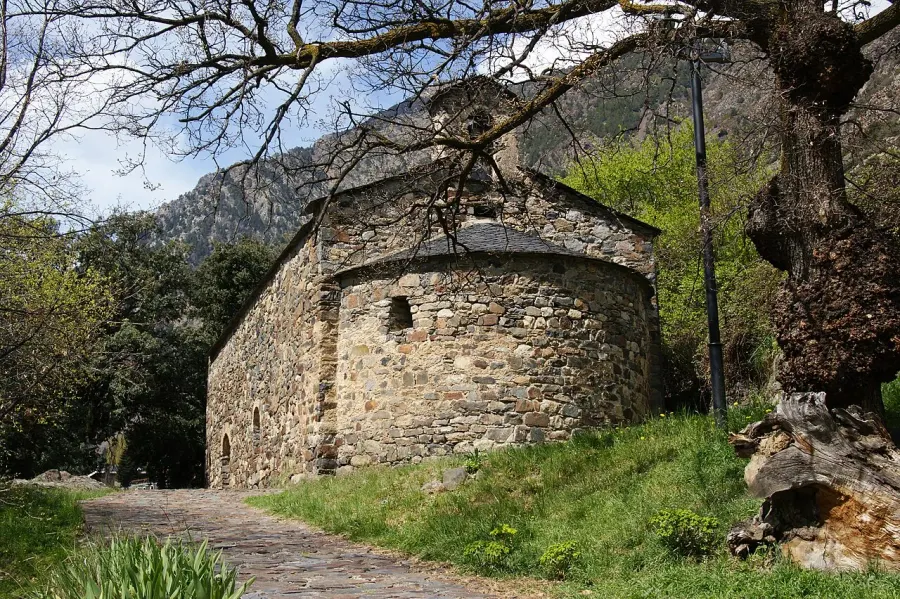 La carte Église Saint-André d'Andorre-la-Vieille