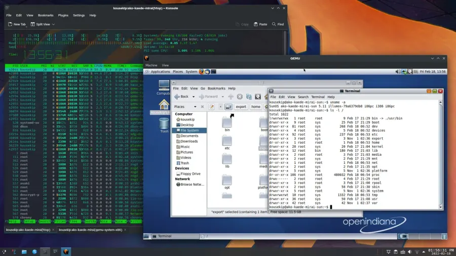 The Virtualization card