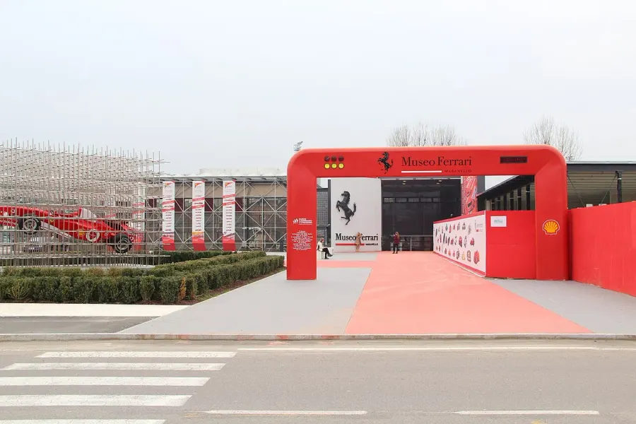 The Museo Ferrari card