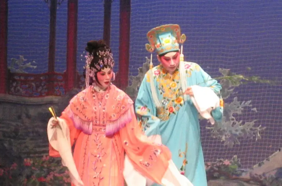 The Cantonese opera card