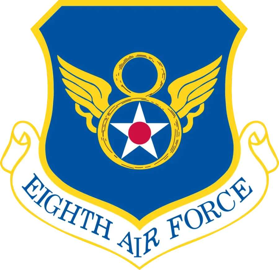 The Eighth Air Force card