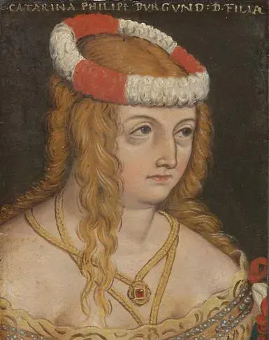 The Catherine of Burgundy card