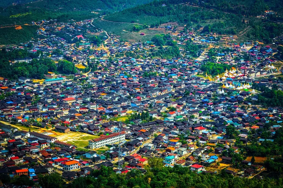 La carte Mogok