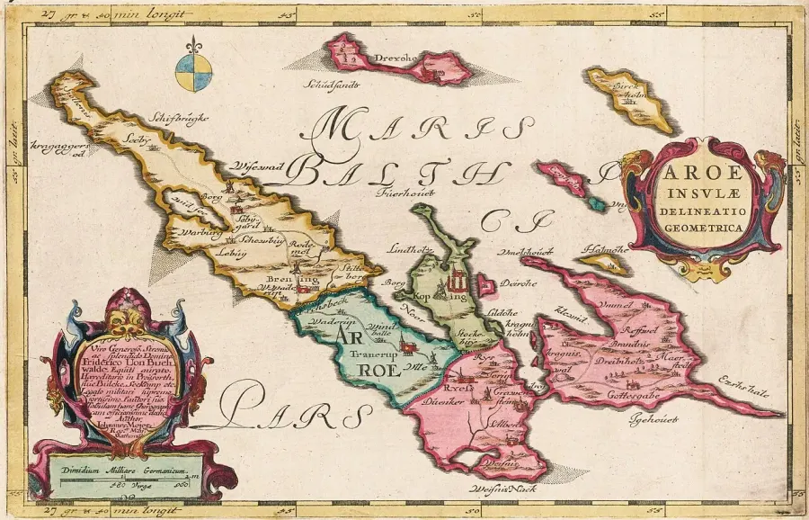 La carte Ærø