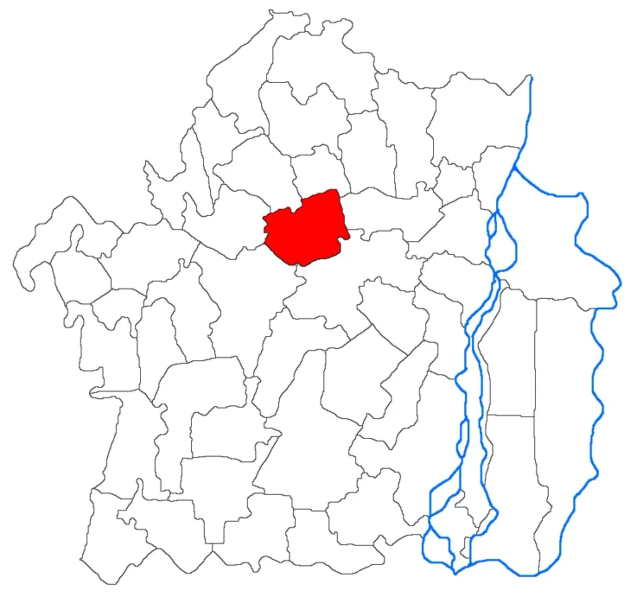 La carte Movila Miresii