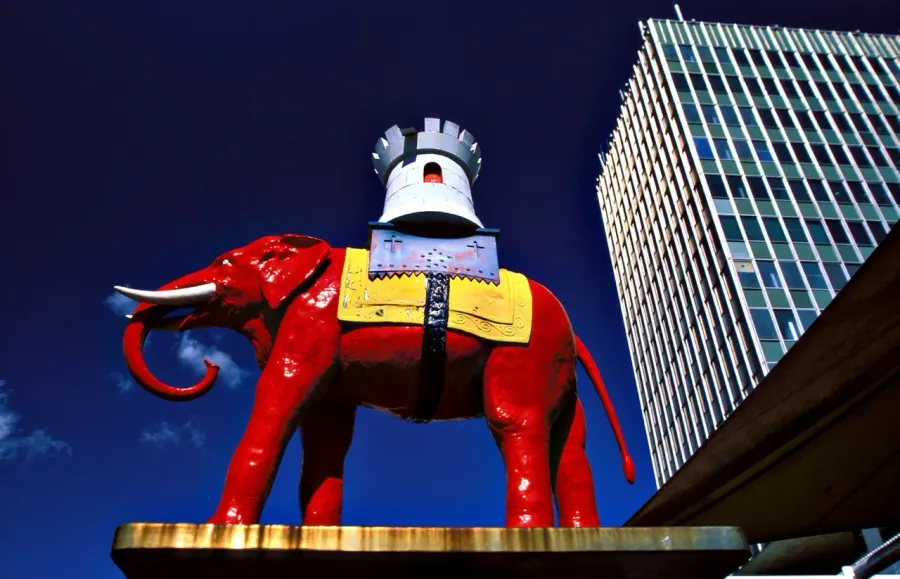 La carte Elephant and Castle