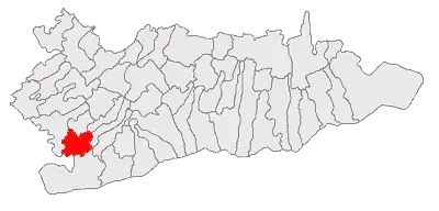 La carte Radovanu