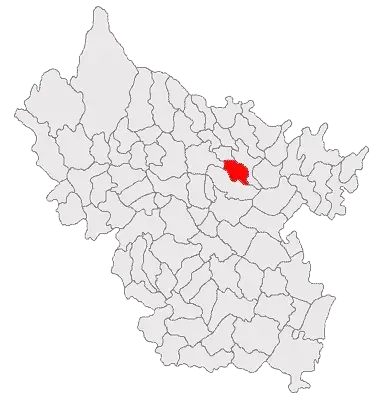 La carte Racovițeni