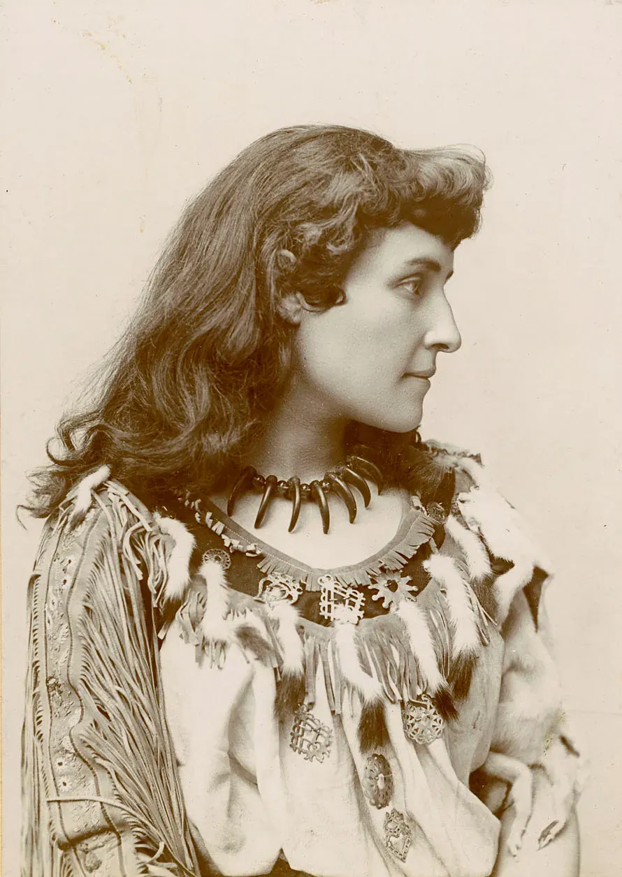 The E. Pauline Johnson card