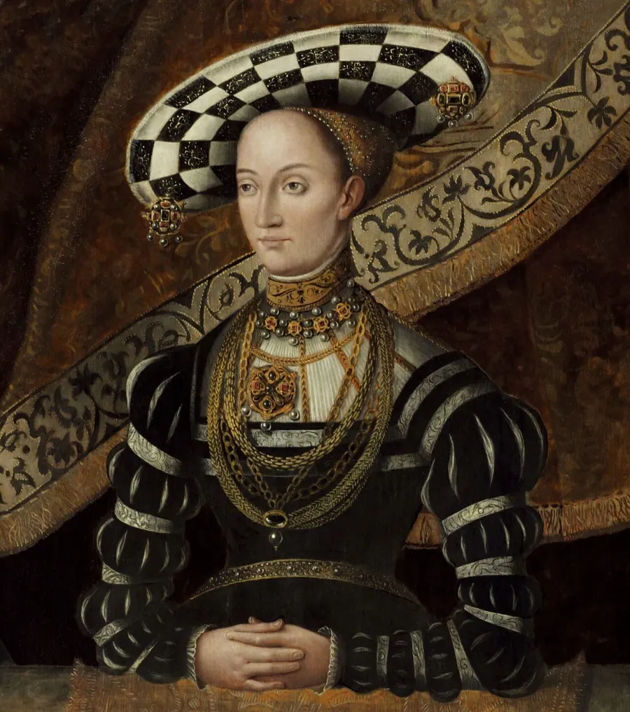 La carte Christine de Saxe