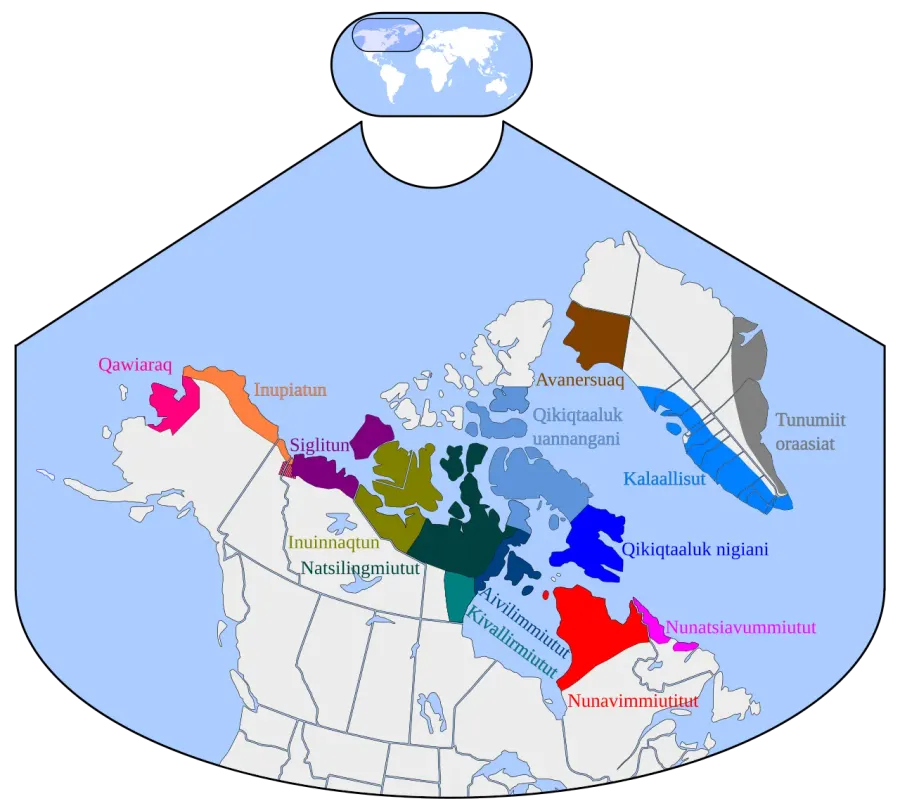 La carte Inupiaq