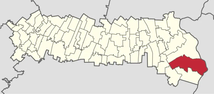 La carte Bordușani