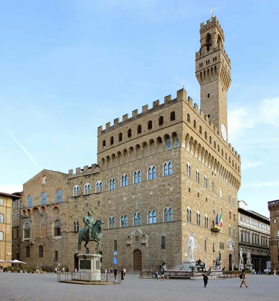 La carte Palazzo Vecchio