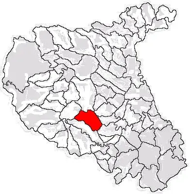 La carte Poiana Cristei