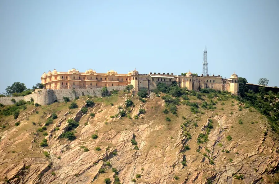 La carte Fort Nahargarh