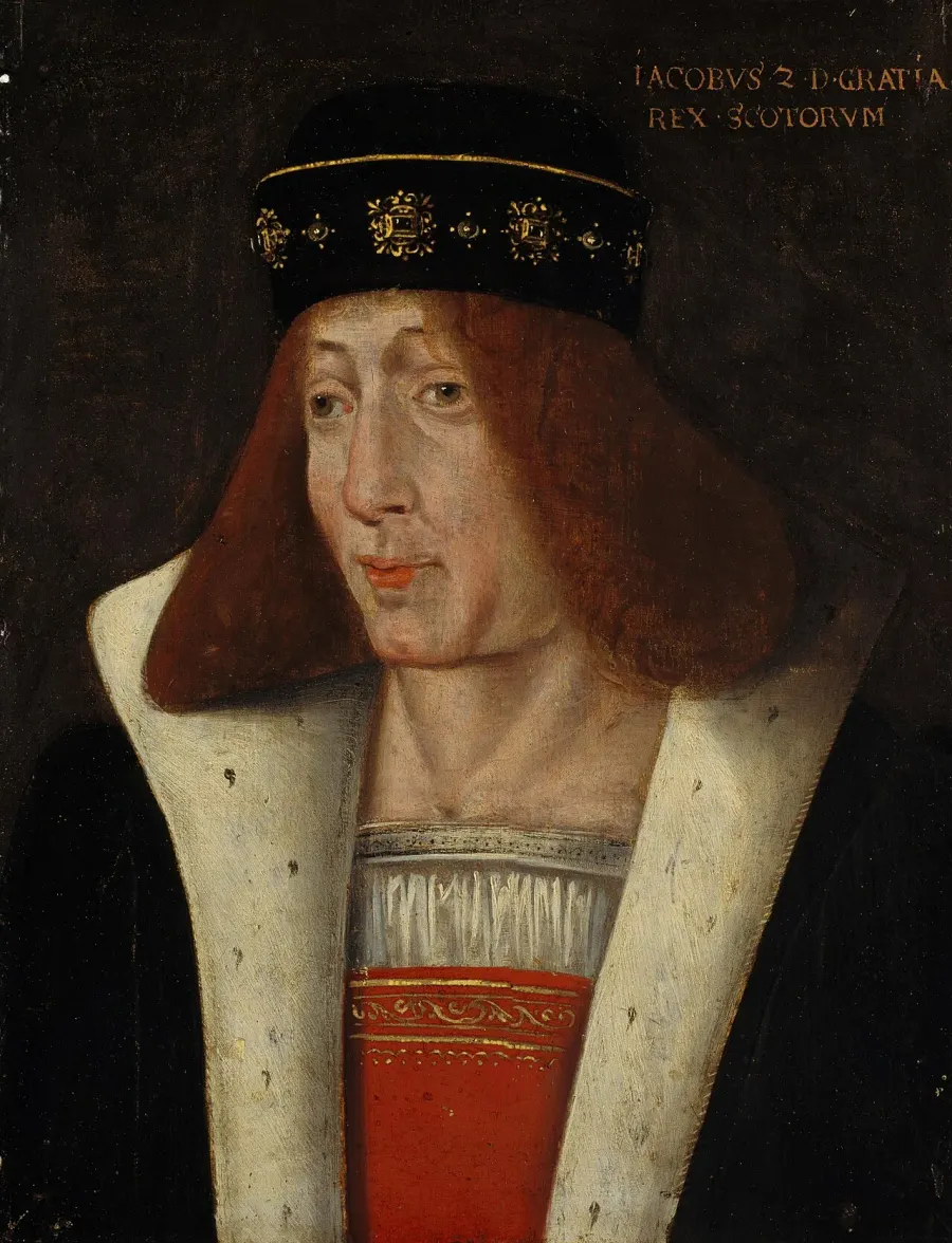 The James II of Scotland card