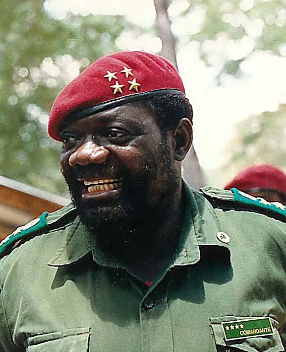 La carte Jonas Savimbi