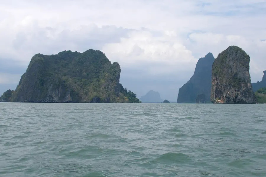 La carte Province de Phang Nga