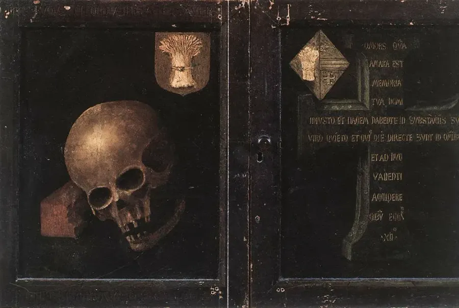 La carte Memento mori