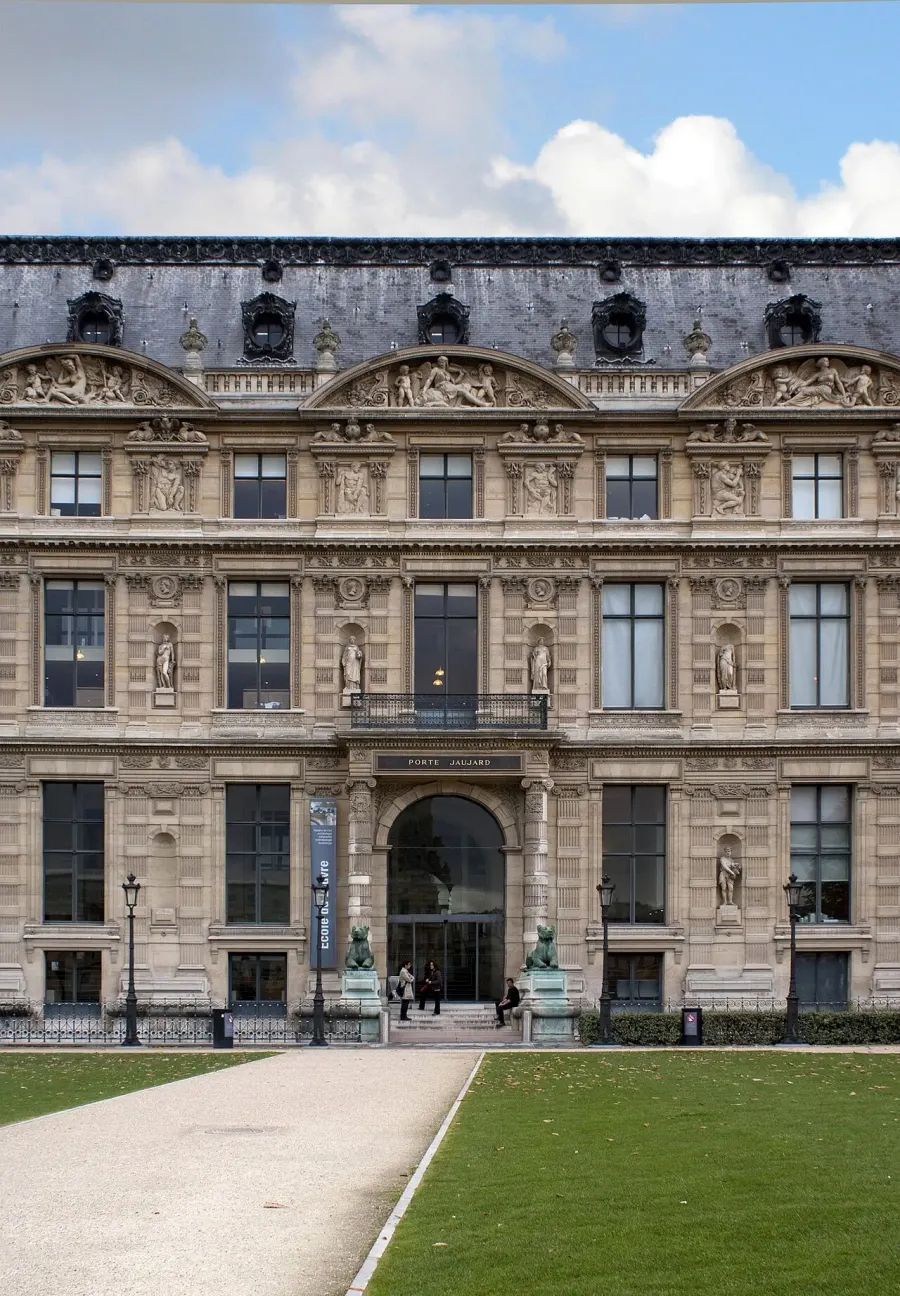 La carte École du Louvre