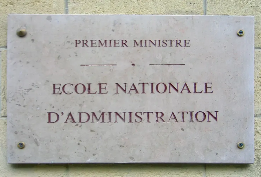 The École nationale d'administration card