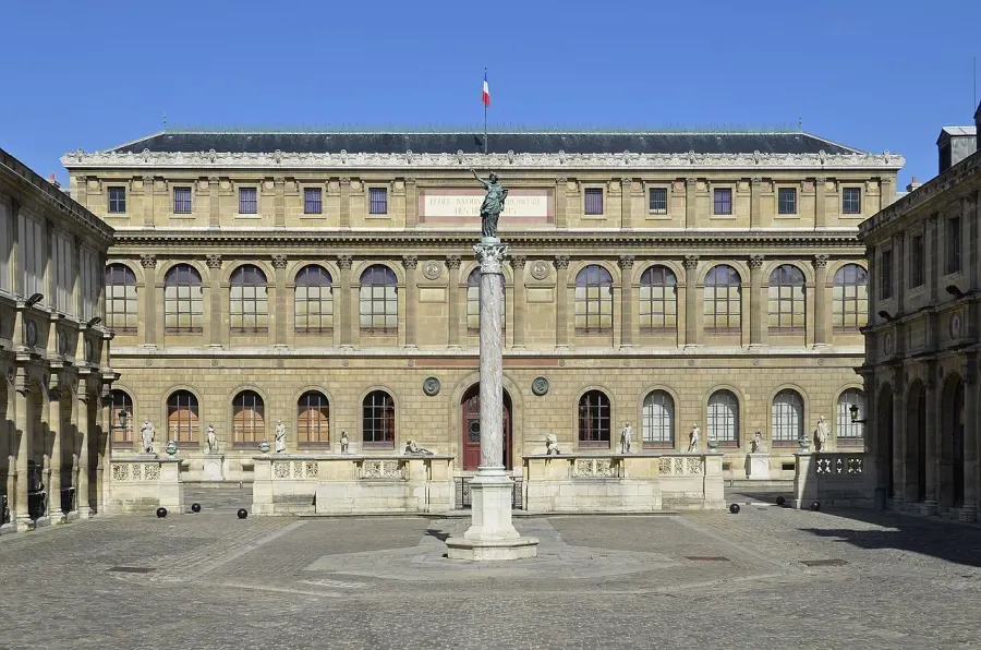 La carte Beaux-Arts de Paris