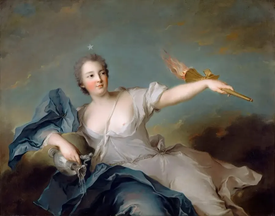 The Marie Anne de Mailly-Nesle card