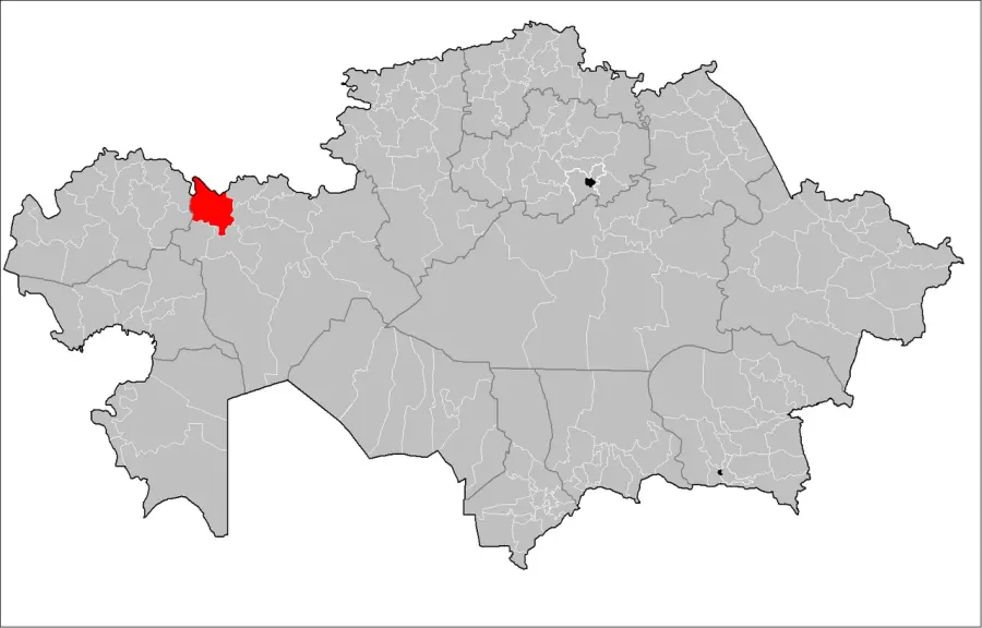 La carte District de Kobda