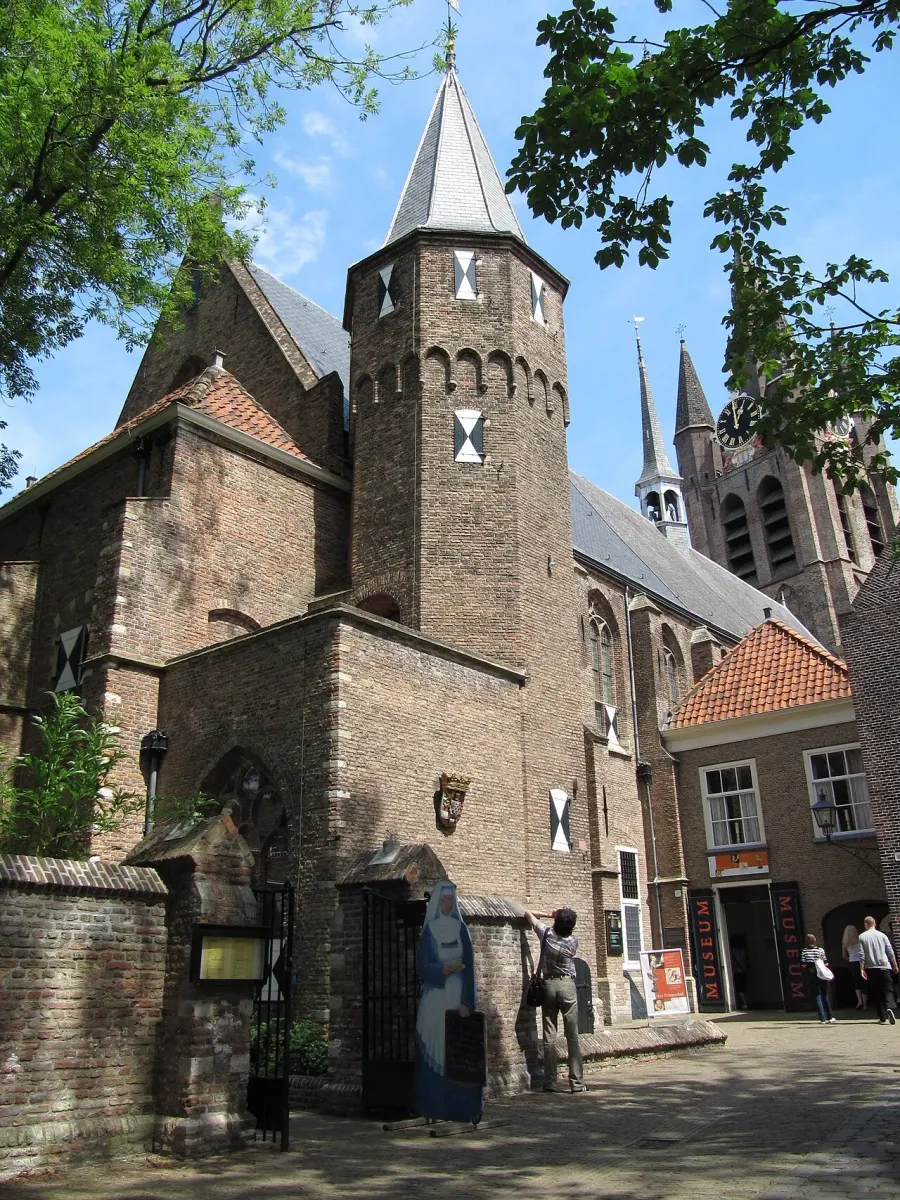 La carte Église wallonne de Delft