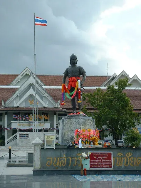 La carte Province d'Uttaradit