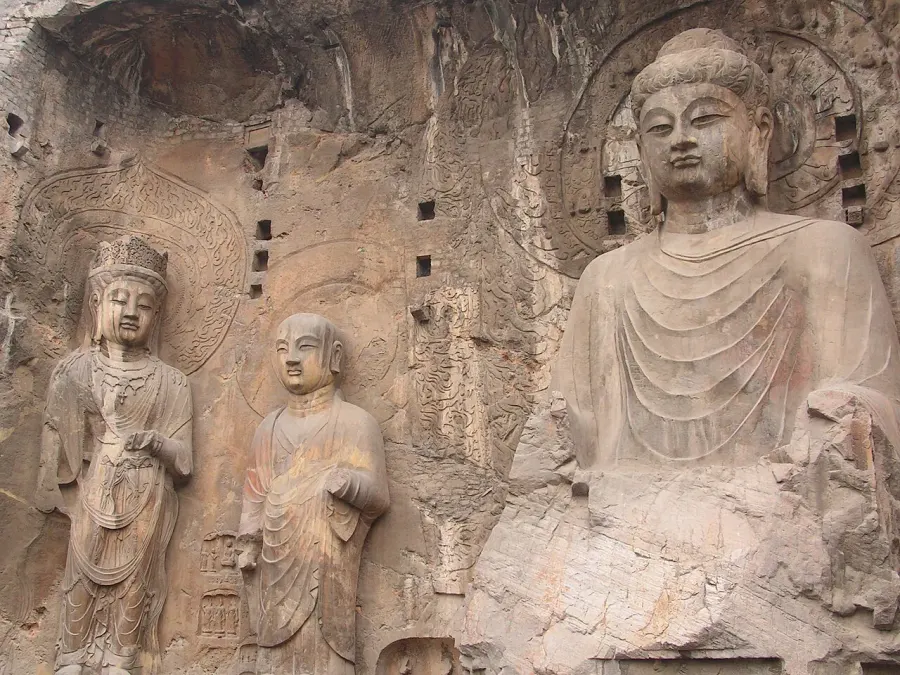 La carte Grottes de Longmen