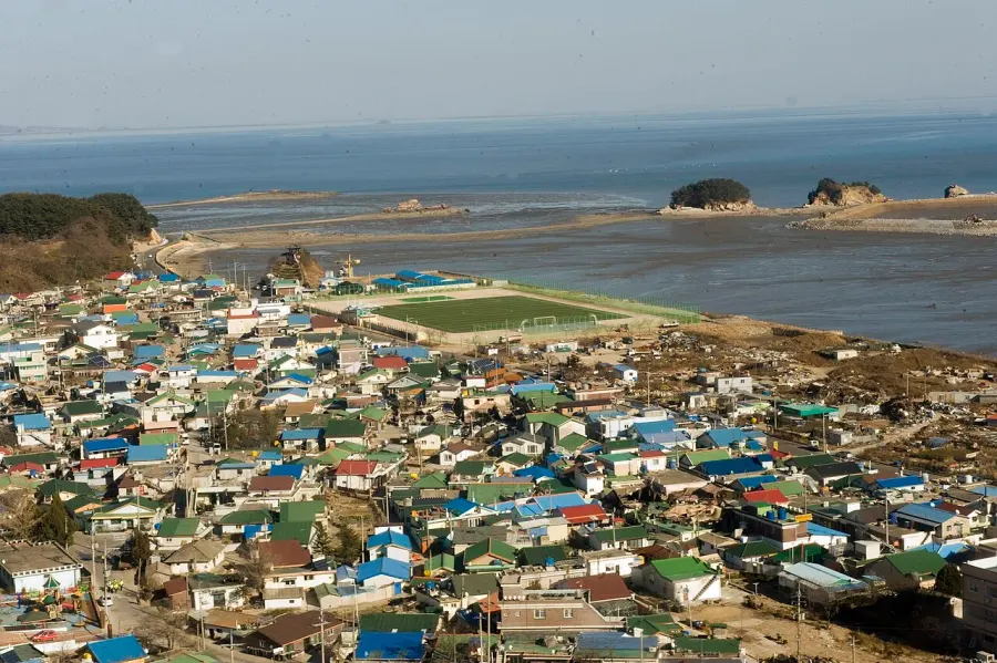 La carte Yeonpyeong