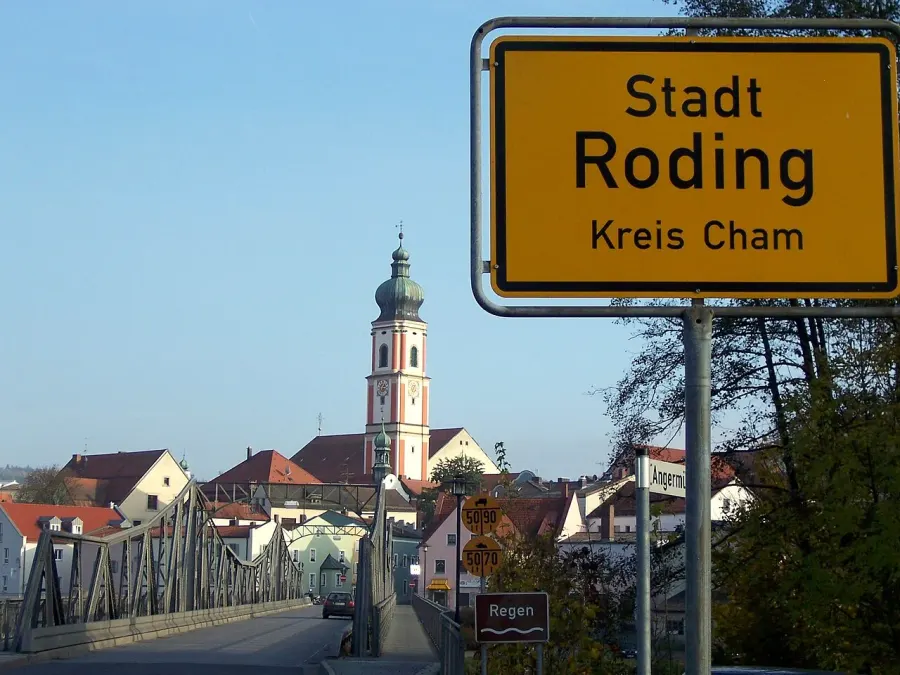 The Roding, Germany card