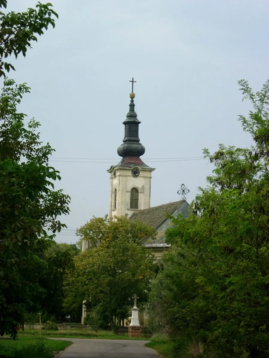 La carte Église Saint-Sava de Srpski Itebej